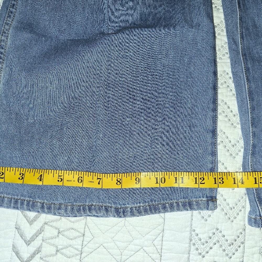 Mango Pockets Classic Blue Wide-Leg Women Jeans Sz 8 - Picture 6 of 8